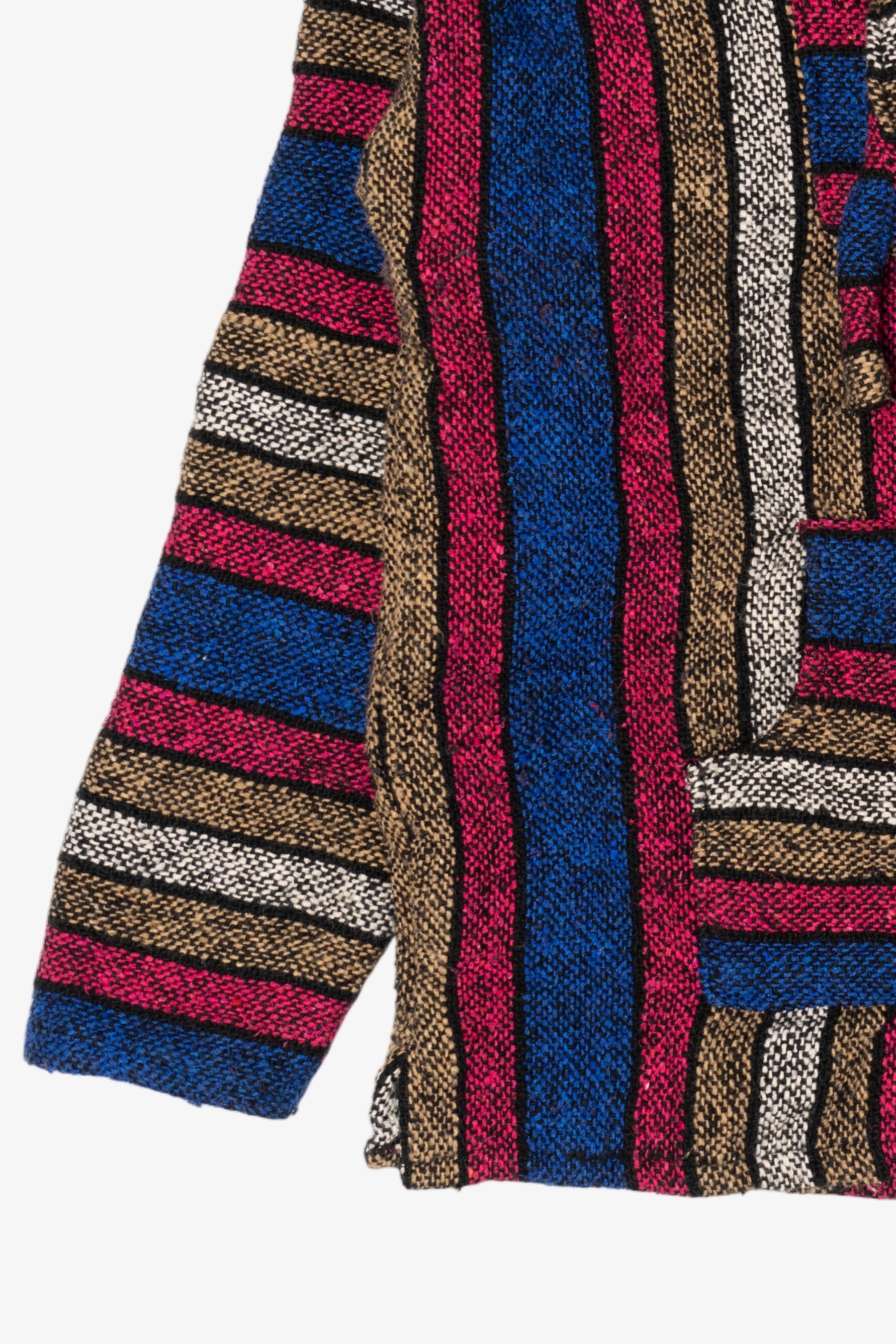 El Paso Saddleblanket Co. Blue And Pink Baja Hoodie (2000s)
