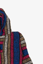 El Paso Saddleblanket Co. Blue And Pink Baja Hoodie (2000s)