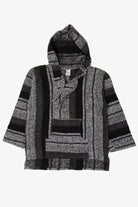 Artesanias Cliamatzi Black And White Baja Hoodie (2000s)