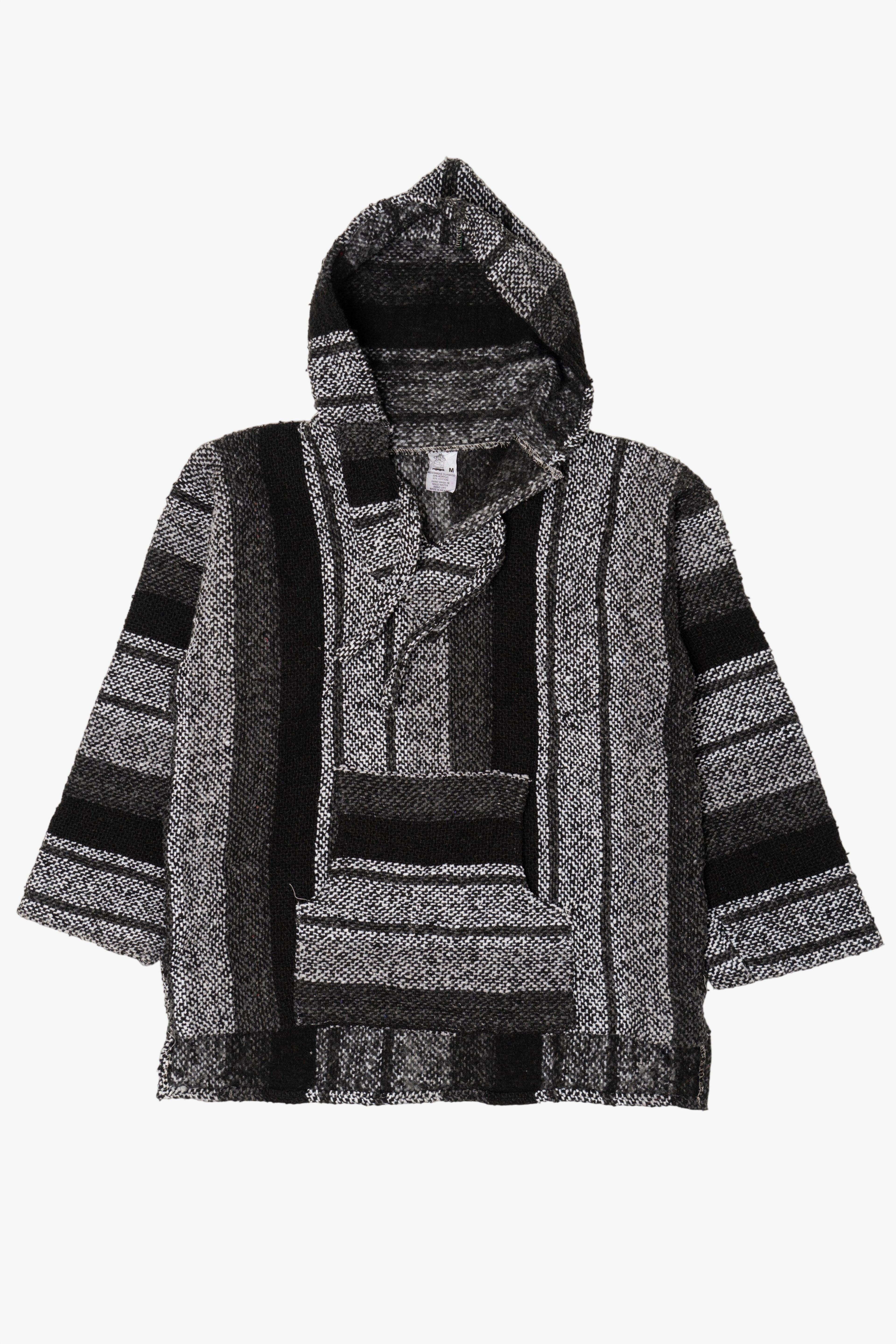 Artesanias Cliamatzi Black And White Baja Hoodie (2000s)