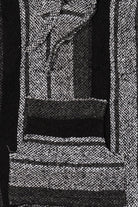 Artesanias Cliamatzi Black And White Baja Hoodie (2000s)