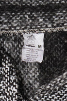 Artesanias Cliamatzi Black And White Baja Hoodie (2000s)