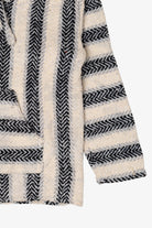 Black And White Earth Ragz Baja Hoodie (2010s)