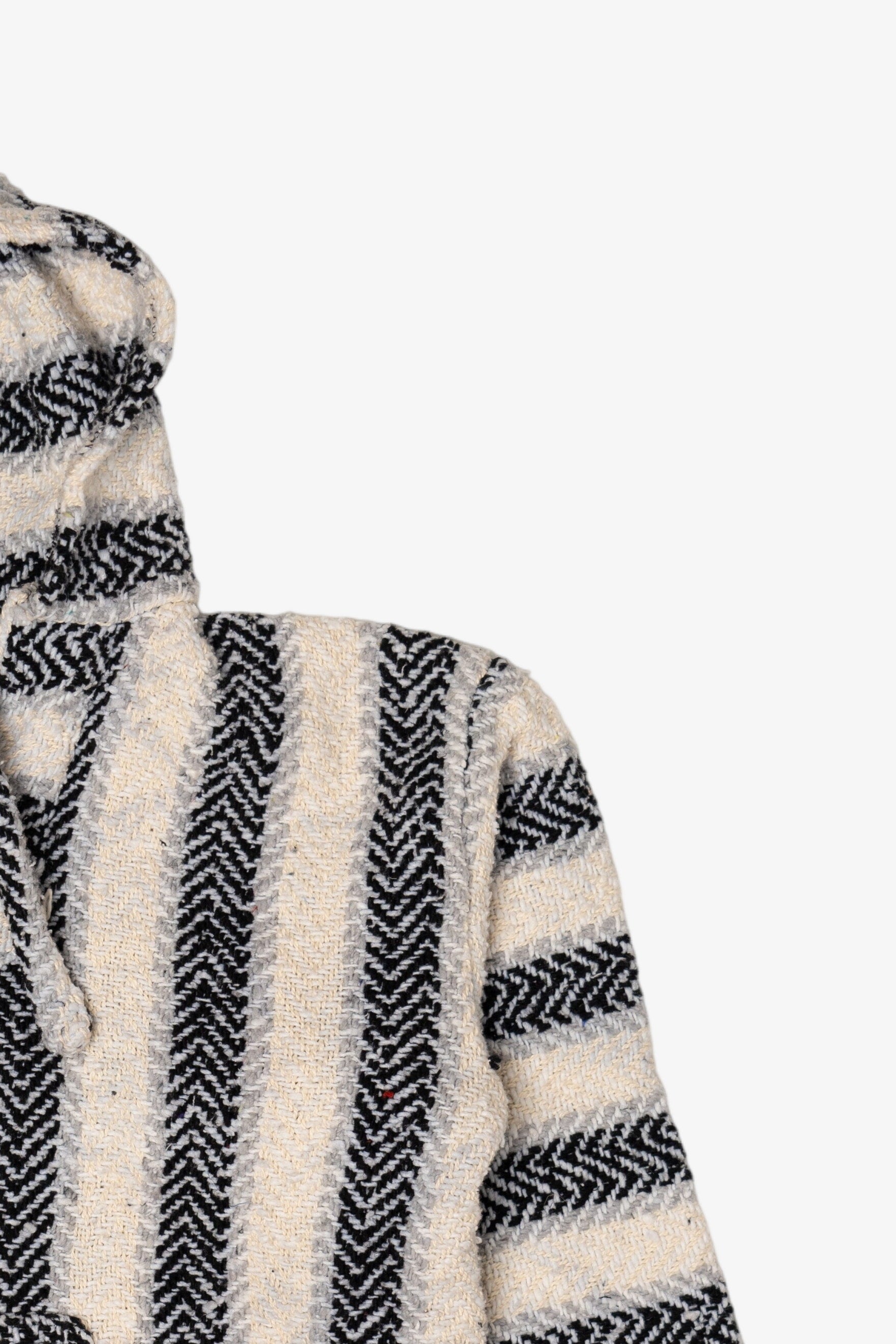 Black And White Earth Ragz Baja Hoodie (2010s)