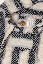 Black And White Earth Ragz Baja Hoodie (2010s)