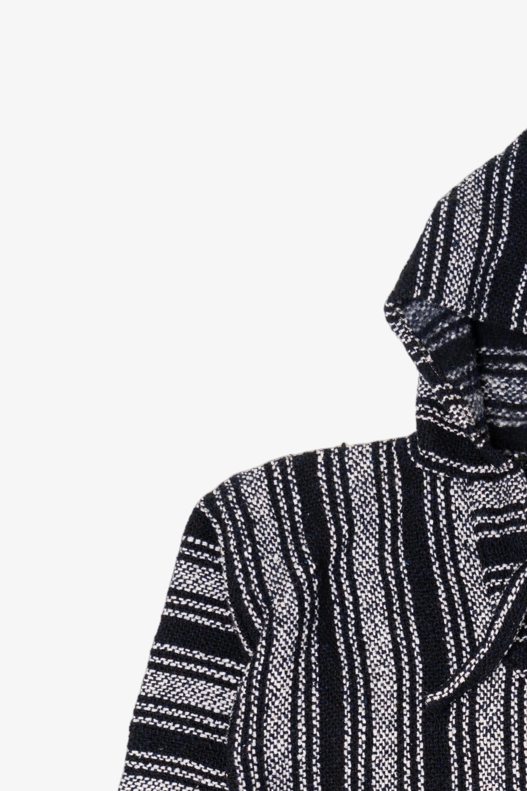 Black And Gray Baja Hoodie (2010s)