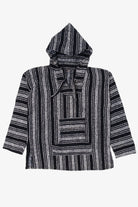 Black And Gray Baja Hoodie (2010s)