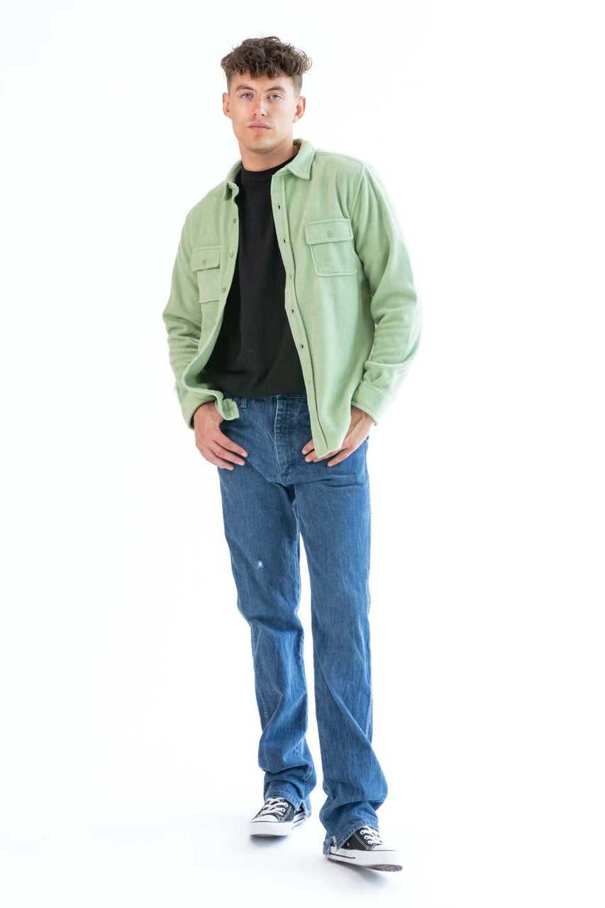 Basil Fleece Flannel Shirt