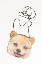 Dog Purse Beige