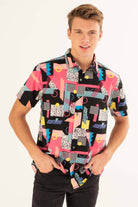 Belding Geo Static Button Up Shirt