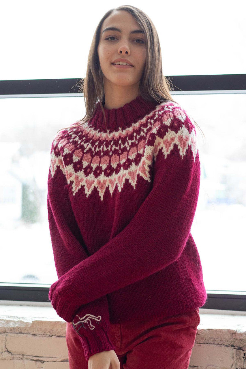 Vintage Fair Isle Sweater 377