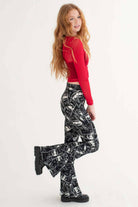 Black & White Money Bell Bottoms