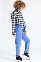 Black Cut Off Flannel