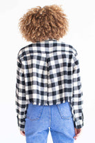 Black Cut Off Flannel