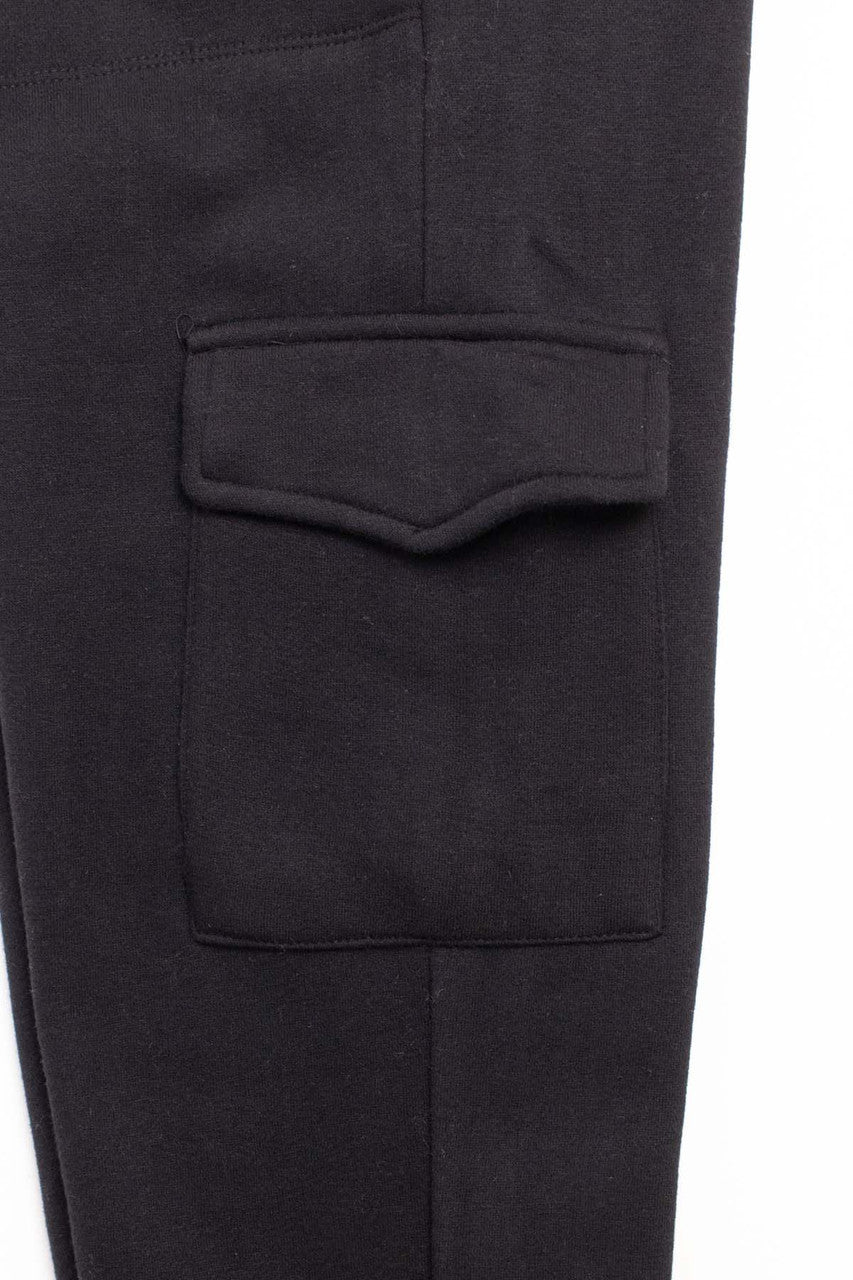Black Fleece Cargo Joggers