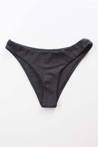 Black High Cut Bikini Bottom