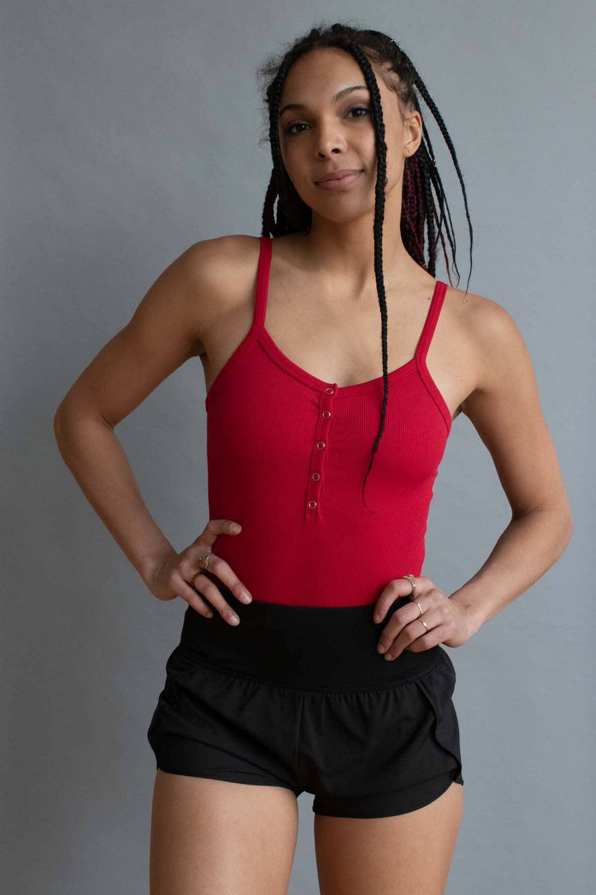 Black High Rise Speed Shorts