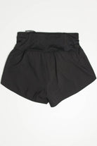 Black High Rise Speed Shorts