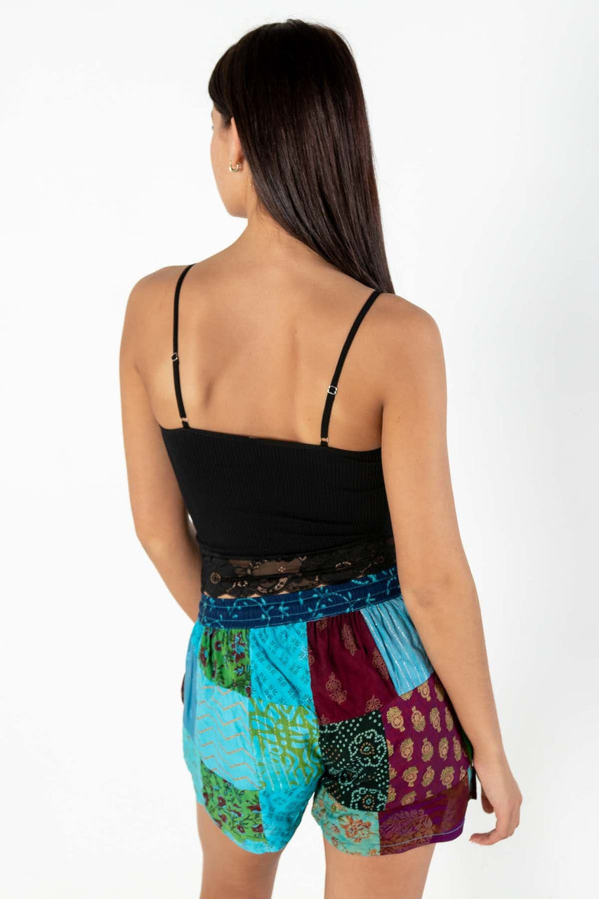 Seamless Lace Trim Cami