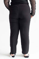 Black Paper Bag Pants (Extended Sizes)