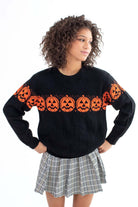 Vintage Jack O' Lanterns Halloween Sweater (1980s)
