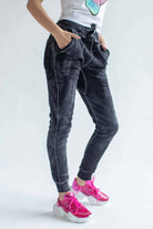 Black Tie Dye Joggers