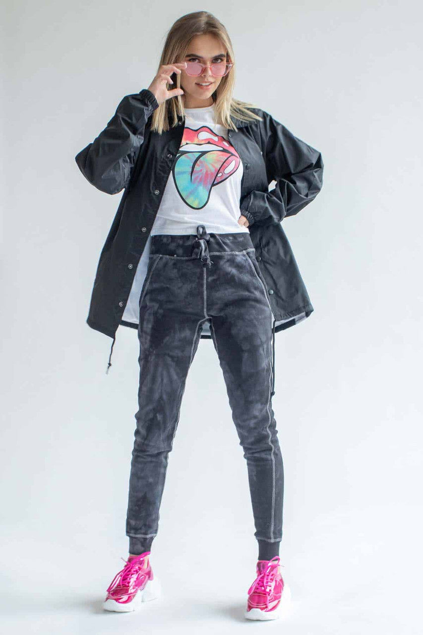 Black Tie Dye Joggers