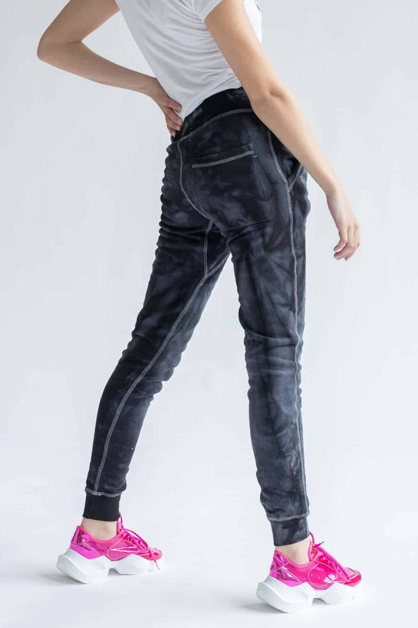 Black Tie Dye Joggers