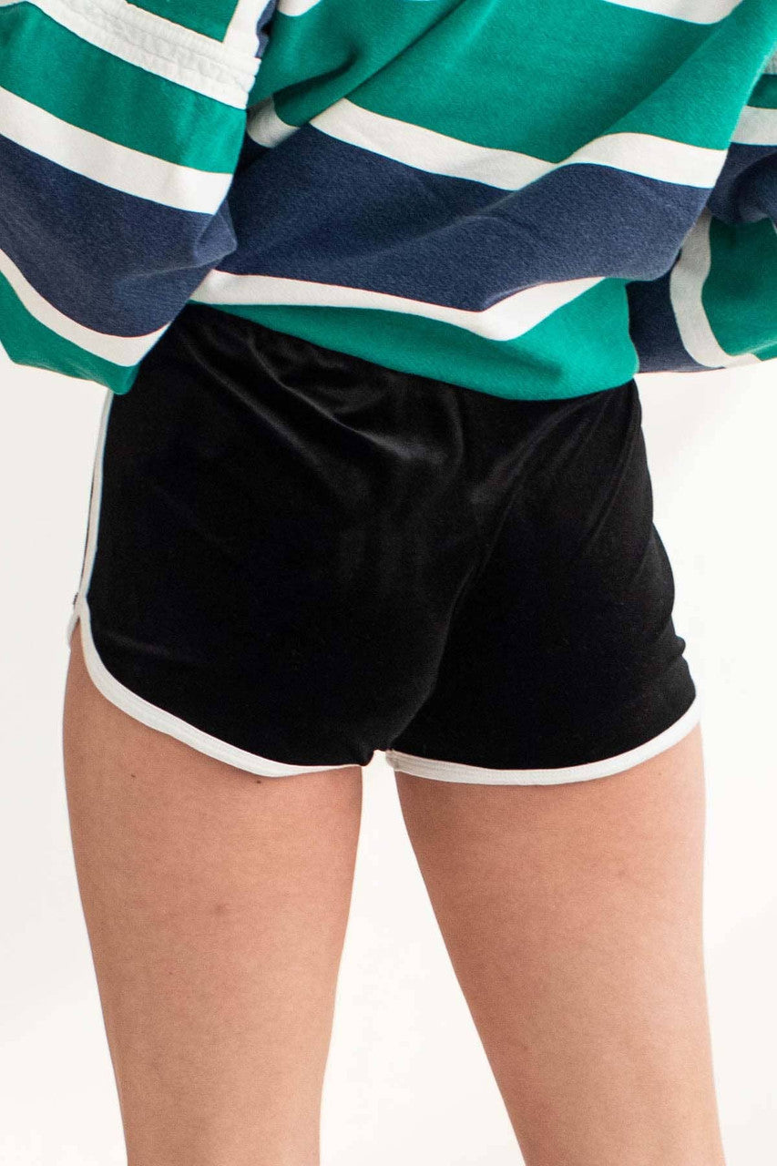 Black Velvet Dolphin Shorts 1 – Ragstock