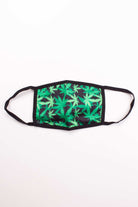 Black Weed Face Mask