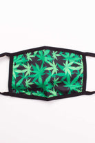 Black Weed Face Mask
