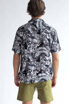 Black & White Koi Hawaiian Shirt