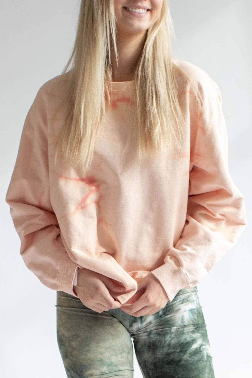 Bleached Peach Sweatshirt