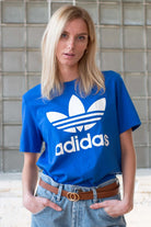 Blue Adidas Tee