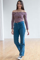 Blue Levi's Corduroy Boot Cut Pants