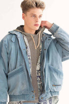 Blue Canvas Winter Jacket