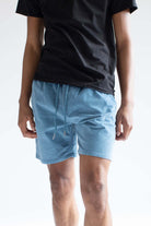 Lake Blue Corduroy Shorts