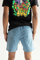 Lake Blue Corduroy Shorts