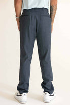 Blue Grey Pleated Vintage Pants