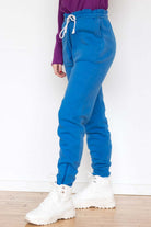 Blue Lacoste Sweatpants