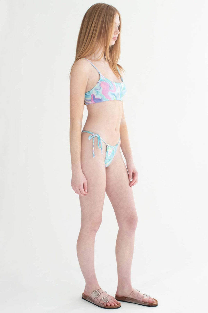 Blue Marble Bikini Bottom