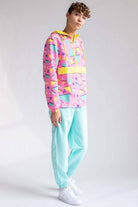Turquoise Nylon Joggers