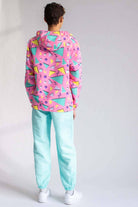 Turquoise Nylon Joggers