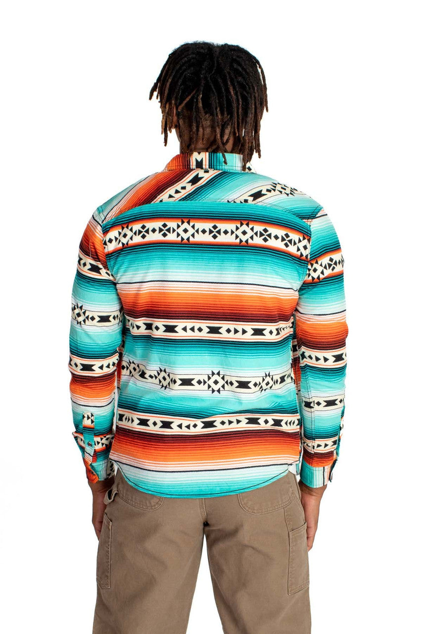 Bright Southwest Flannel Shirt