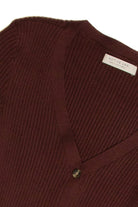 Basic Brown Knit Cardigan