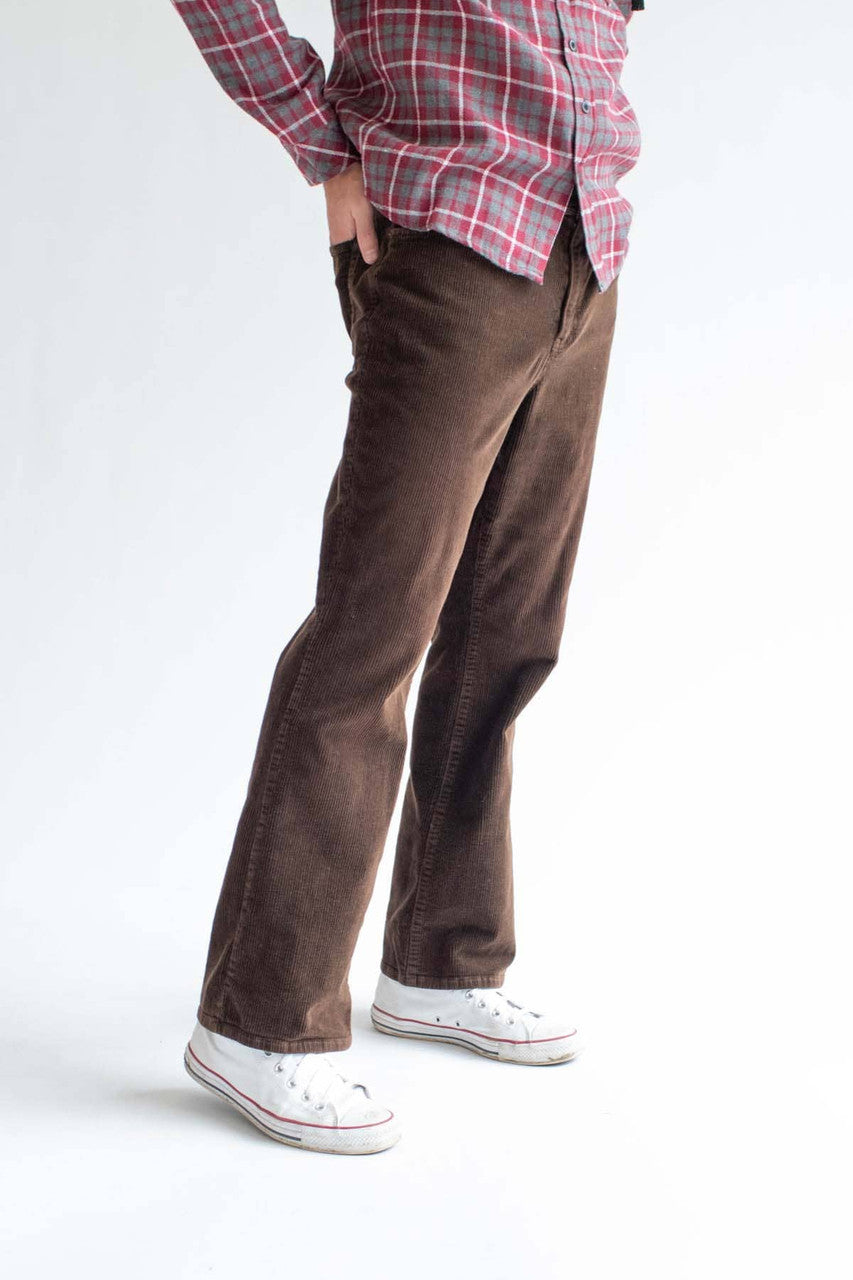 Brown Ralph Lauren Corduroy Pants