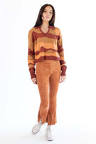 Brown Sugar Landscape Sweater