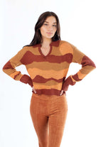 Brown Sugar Landscape Sweater