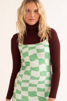 Dark Oak Ribbed Turtleneck Sweater