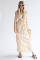 Butter Crepe Maxi Dress